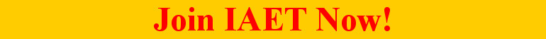 Join IAET Now!